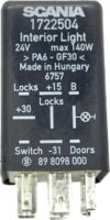 Releu de Iluminare Cabină SCANIA 1722504 Interior Light 24V max 140W Made in Hungary