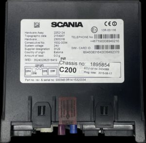 Unitate de control rtc scania 2252124 2154907 2305316 1 Unitate de control rtc scania 2252124 2154907 2305316