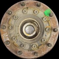 Butuc Roată Ax Secundar cu Frână Disc Stânga pentru Scania