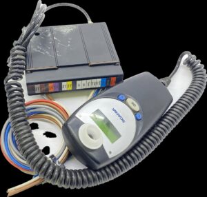 Blocare etilotest scania cu modul de control și cablu spiralat