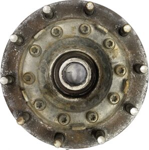 Butuc roată ax secundar frână cu disc stânga pentru scania 1 Butuc roată ax secundar frână cu disc stânga pentru scania