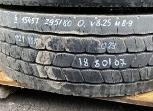 Roată volvo 295/80r22. 5 22. 5×8. 25 m8:9