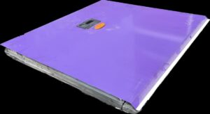 Trapa laterală dreapta pentru autobuz scania 1866700 (culoare violet)