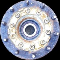 Butuc Roată Ax Secundar, Frână cu Disc Dreapta Scania - Compatibil cu Coduri OEM 2290526, 1864430, 1480933, 1868663, 1724406, 1391369, 1852817, 2603321, 1889543