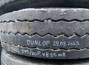 Roată dunlop volvo 295/80r22. 5 225×9 225×8. 25 29. 08. 2023