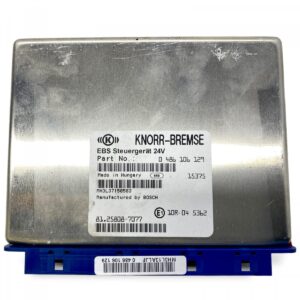 Unitate de control ebs knorr-bremse 24v, cod 81. 25808-7077 1 Unitate de control ebs knorr-bremse 24v, cod 81. 25808-7077