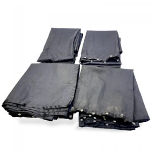 Set de perdele negre pentru camion 1 Set de perdele negre pentru camion