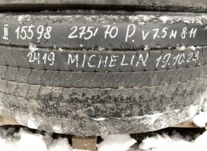 Roată michelin 275/70r22. 5 155/98 1 Roată michelin 275/70r22. 5 155/98