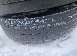 Roată scania continental 295/80r225 8. 25 m7 2819 15. 06. 2023 1 Roată scania continental 295/80r225 8. 25 m7 2819 15. 06. 2023