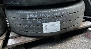 Roată dunlop 295/80 p v8. 25 m7-10 volvo 13. 06. 2023