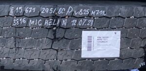 Roată volvo 295/80r22. 5 225×9 225×8. 25 33/16 mic heli n