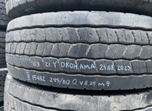 Anvelopă yokohama 295/80r22. 5 29. 08. 2023