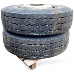 Set de roți 2 bucăți volvo 295/80r22. 5 225×825-17