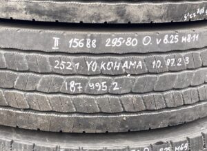 Roata volvo 295/80r22. 5 yokohama