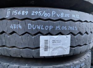 Roată dunlop 295/80r22. 5 15. 05. 2023