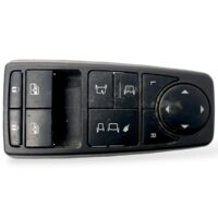 Comutator geamuri electrice stânga MAN cu butoane pentru blocare și reglare oglinzi