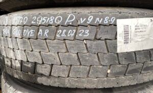 Roată scania 295/80r22. 5 goodyear 2404 1 Roată scania 295/80r22. 5 goodyear 2404