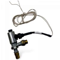 Valvă solenoid Volvo cu cablu electric și conectori metalici