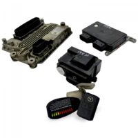 Set de Unități de Control Mercedes cu Cheie și Telecomandă