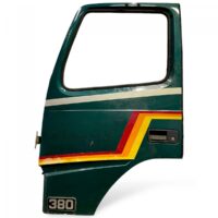 Ușă stânga Volvo FH12 verde cu dungi colorate