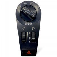 Comutator Faruri Volvo cu Funcții Multiple și Buton de Avertizare Triunghiulară