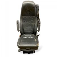 Scaun Șofer Scania - Model Negru din Piele