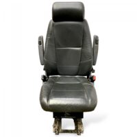 Scaun Pasager Single Scania Negru Piele
