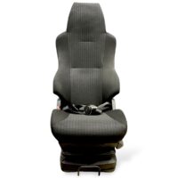 Scaun Pasager Single pentru Vehicule Comerciale - Model Negru