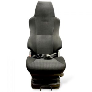 Scaun pasager single pentru vehicule comerciale – model negru
