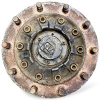 Butuc roată secundar dreapta cu disc de frână pentru Solaris