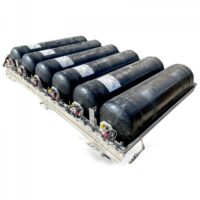 Set Butelii pentru Gaz Metan Volvo 20823312 (8 Butelii)