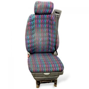 Scaun șofer autobuz cu tapițerie model multicolor, compatibil irisbus