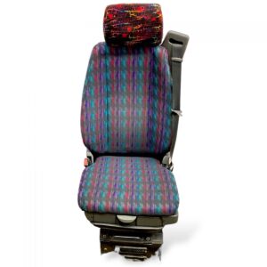 Scaun șofer irisbus colorat cu tetieră și centură de siguranță 1 Scaun șofer irisbus colorat cu tetieră și centură de siguranță