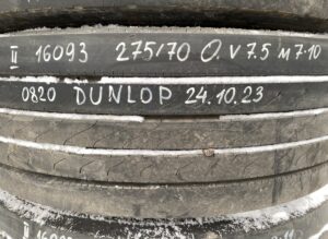 Roată irisbus 275/70r22. 5 dunlop 0820