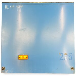 Trapă laterală autobuz, stânga, volvo, cod 16100, culoare albastră 1 Trapă laterală autobuz, stânga, volvo, cod 16100, culoare albastră