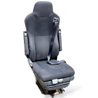 Scaun Șofer Volvo, Negru, cu Centură de Siguranță Integrată