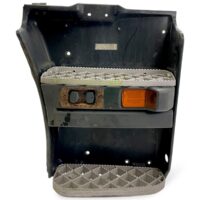 Ansamblu Placă de Trepte Dreaptă Scania cu Lumină Reflectorizantă