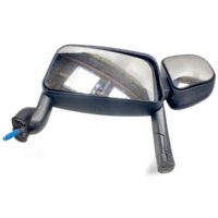 Oglindă retrovizoare stânga Scania completă cu braț și conector electric