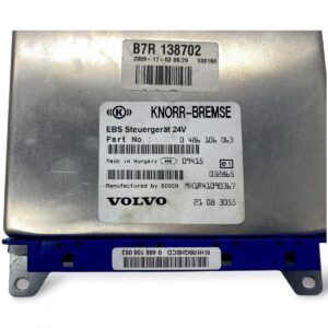 Unitate de control ebs knorr-bremse 24v part no. 0486106063 volvo 1 Unitate de control ebs knorr-bremse 24v part no. 0486106063 volvo
