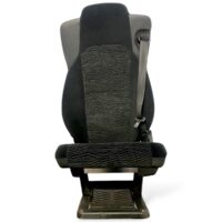 Scaun Pasager Single Mercedes Negru cu Centură de Siguranță