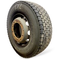 Set roți 2 bucăți pentru Mercedes 315/70R22.5 GDR655+