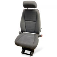 Scaun Pasager Single pentru Camion Scania, Model Negru