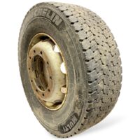 Roată Scania cu Anvelopă Michelin 315/70R22.5 X Multi D, Uzată