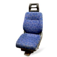 Scaun Pasager Single Iveco Albastru Model Geometric