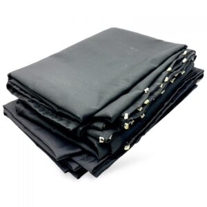 Set de perdele negre pentru camion man