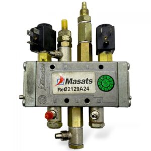 Supapă de control ușă laterală masats ref. 22129a24 pentru autobuz scania 1 Supapă de control ușă laterală masats ref. 22129a24 pentru autobuz scania