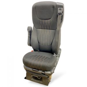 Scaun șofer daf 2104652 negru cu cusături portocalii 1 Scaun șofer daf 2104652 negru cu cusături portocalii