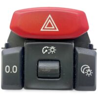 Comutator lumini de pericol și control intensitate bord Scania 2095860-17