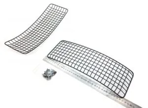 Plasă de protecție pentru lămpi de ceață mercedes, set de 2 bucăți, inclusiv șuruburi de montaj