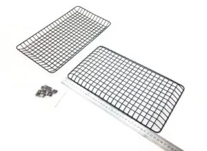 Plasă de protecție pentru lămpi de ceață volvo, set de 2 bucăți, cu accesorii de montare